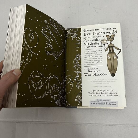 The Search for WondLa Tony DiTerlizzi Hardcover Fantasy Sci-Fi Adventure Fiction - Picture 3 of 12